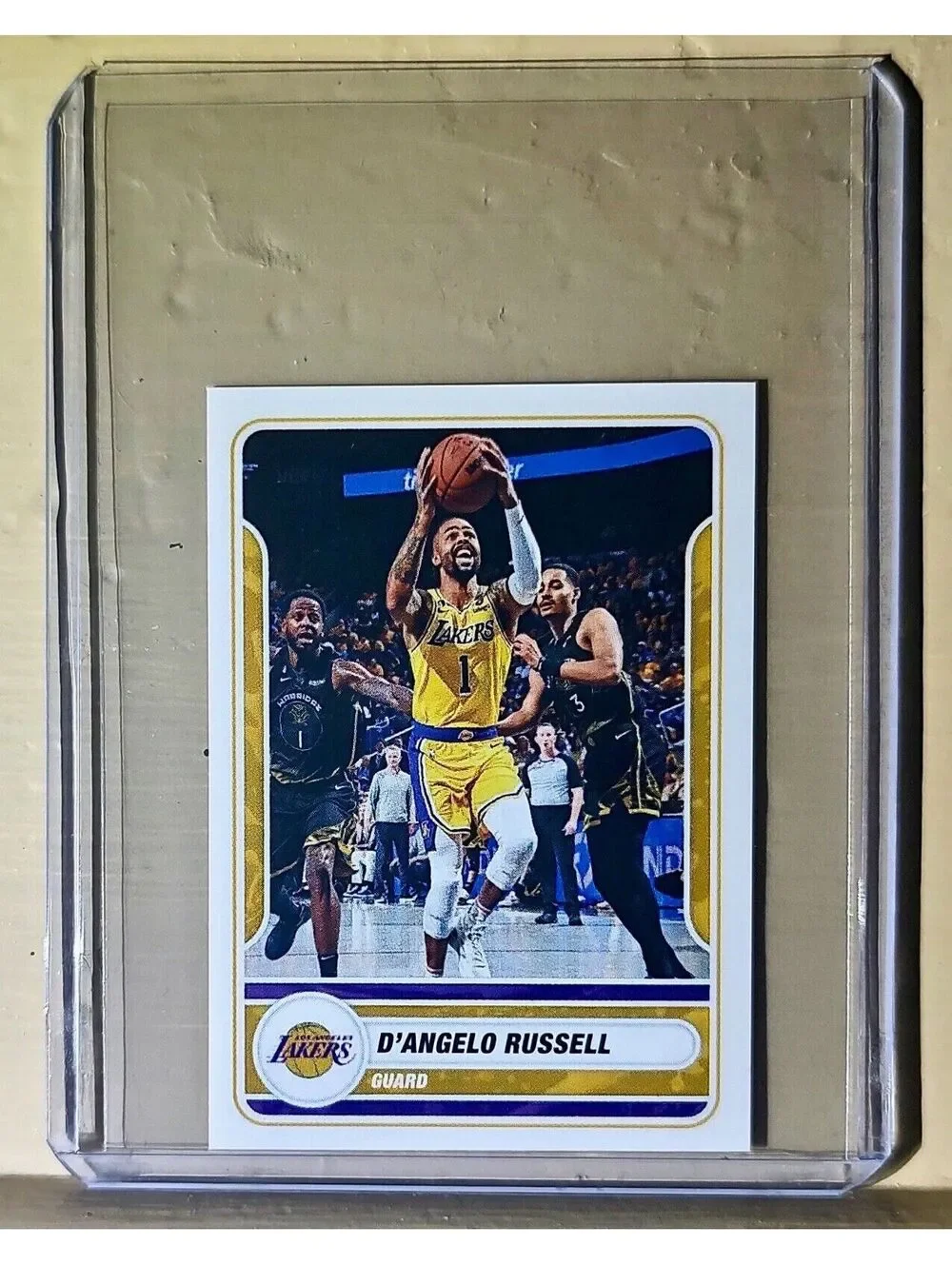 2023-24 D'Angelo Russell Panini NBA Basketball #368 Sticker Los Angeles Lakers